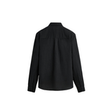 BLACK LINEN SHIRT