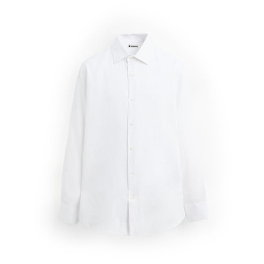 WHITE LINEN SHIRT