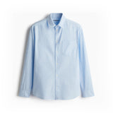 SKY BLUE LINEN SHIRT