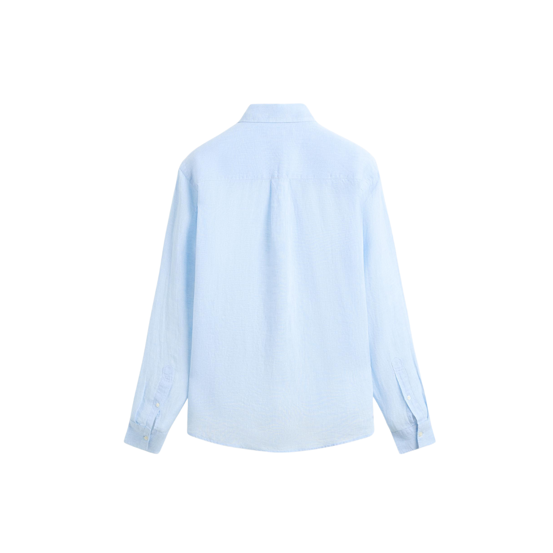 SKY BLUE LINEN SHIRT