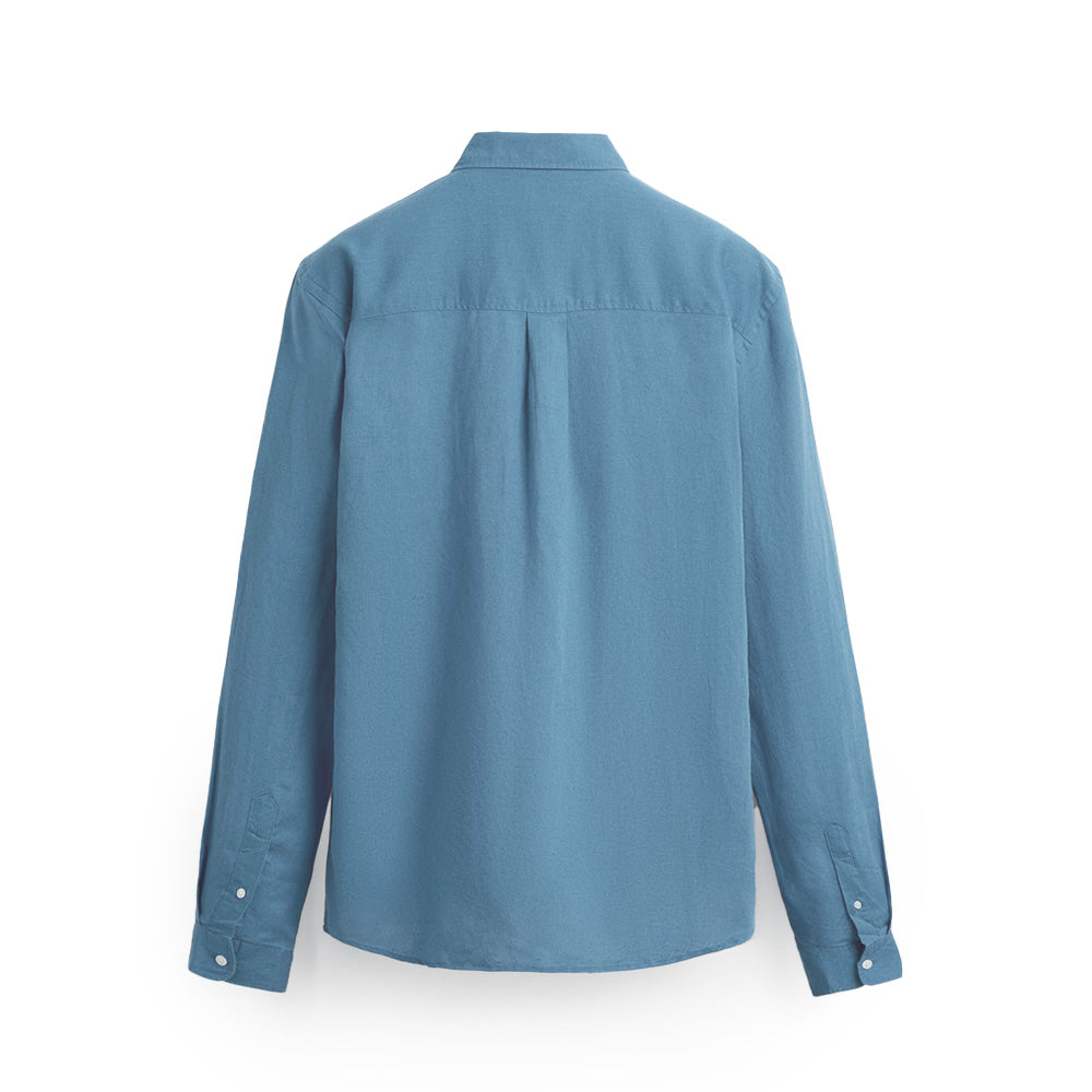 LINEN SHIRT SKY BLUE