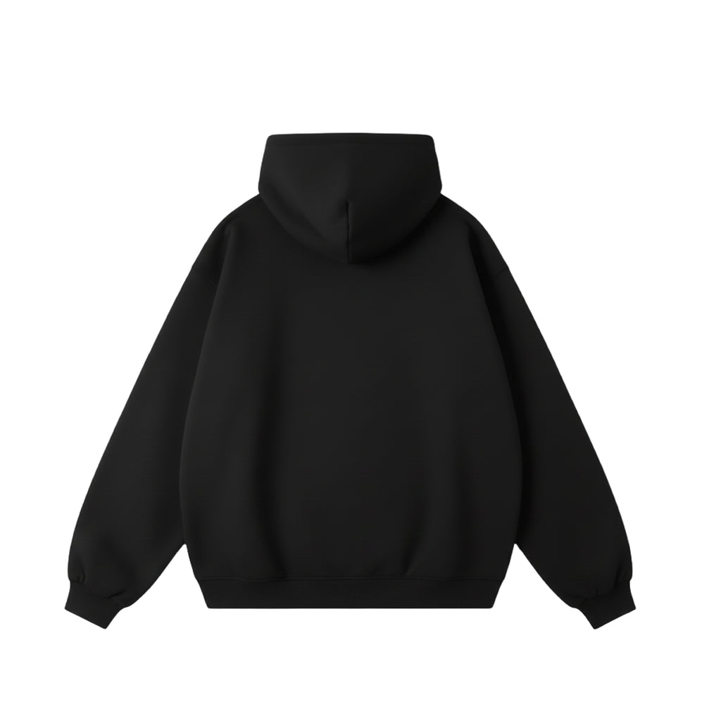 ESSENTIAL BLACK HOODIE