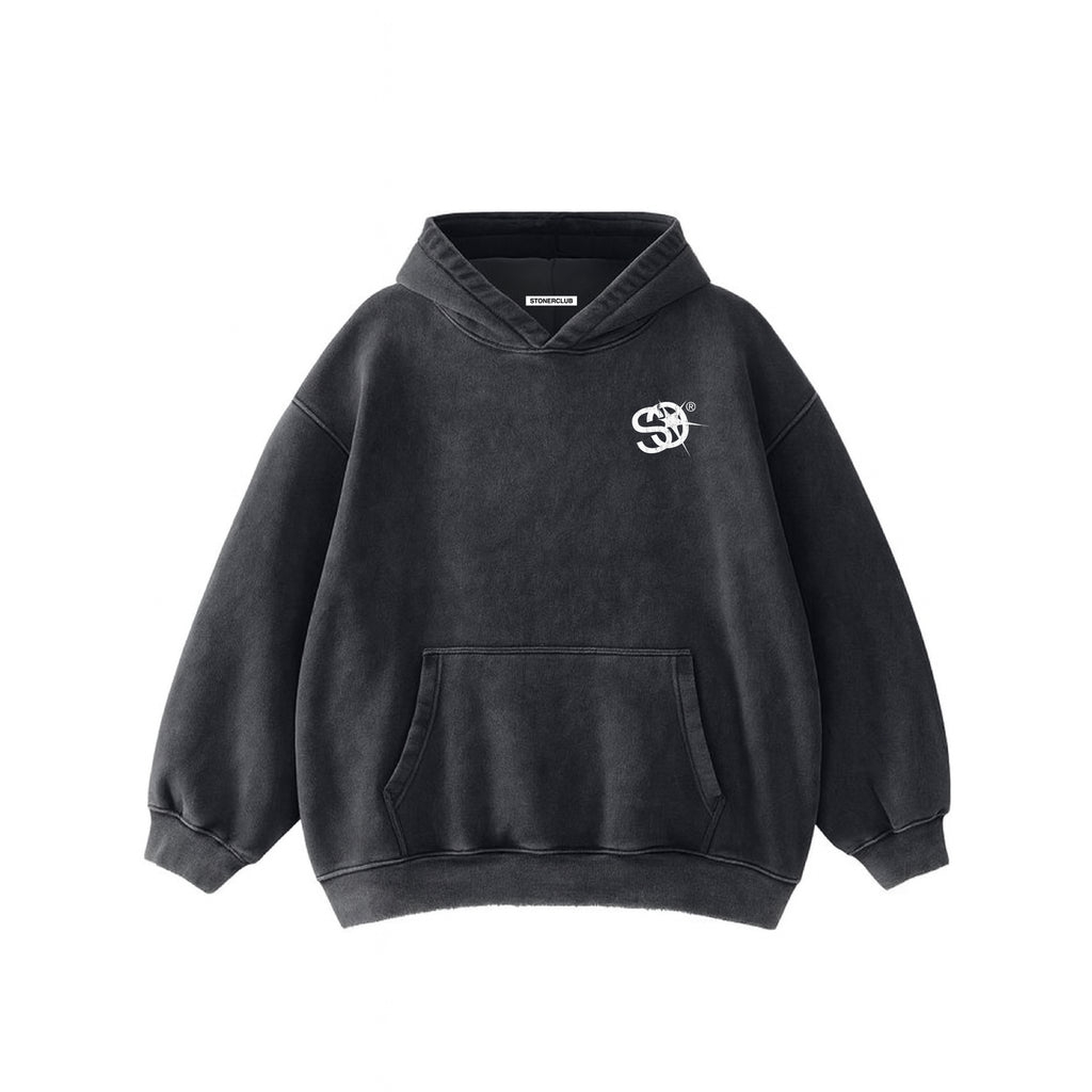 BORN ’97 ACID WASH HOODIE