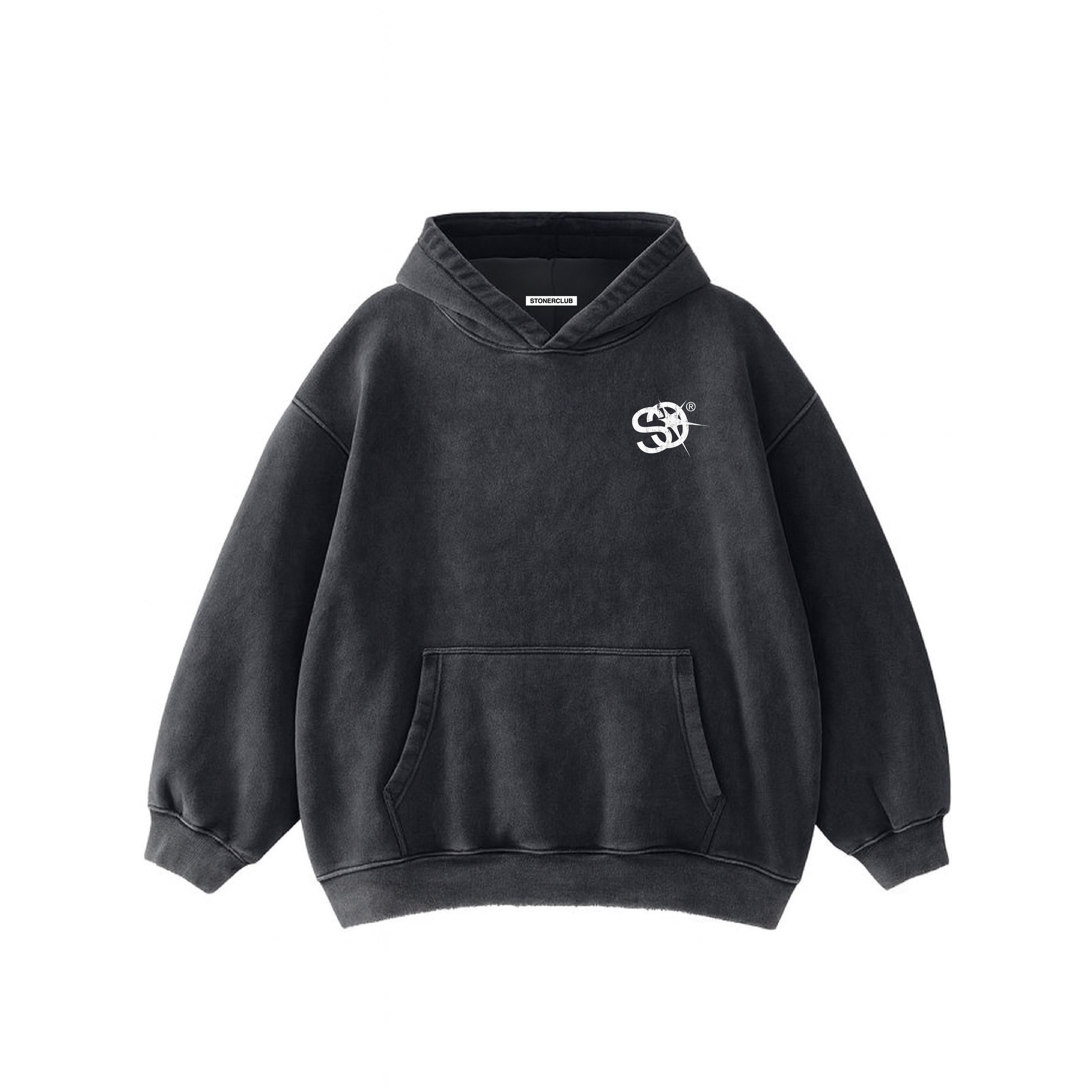 BORN ’97 ACID WASH HOODIE