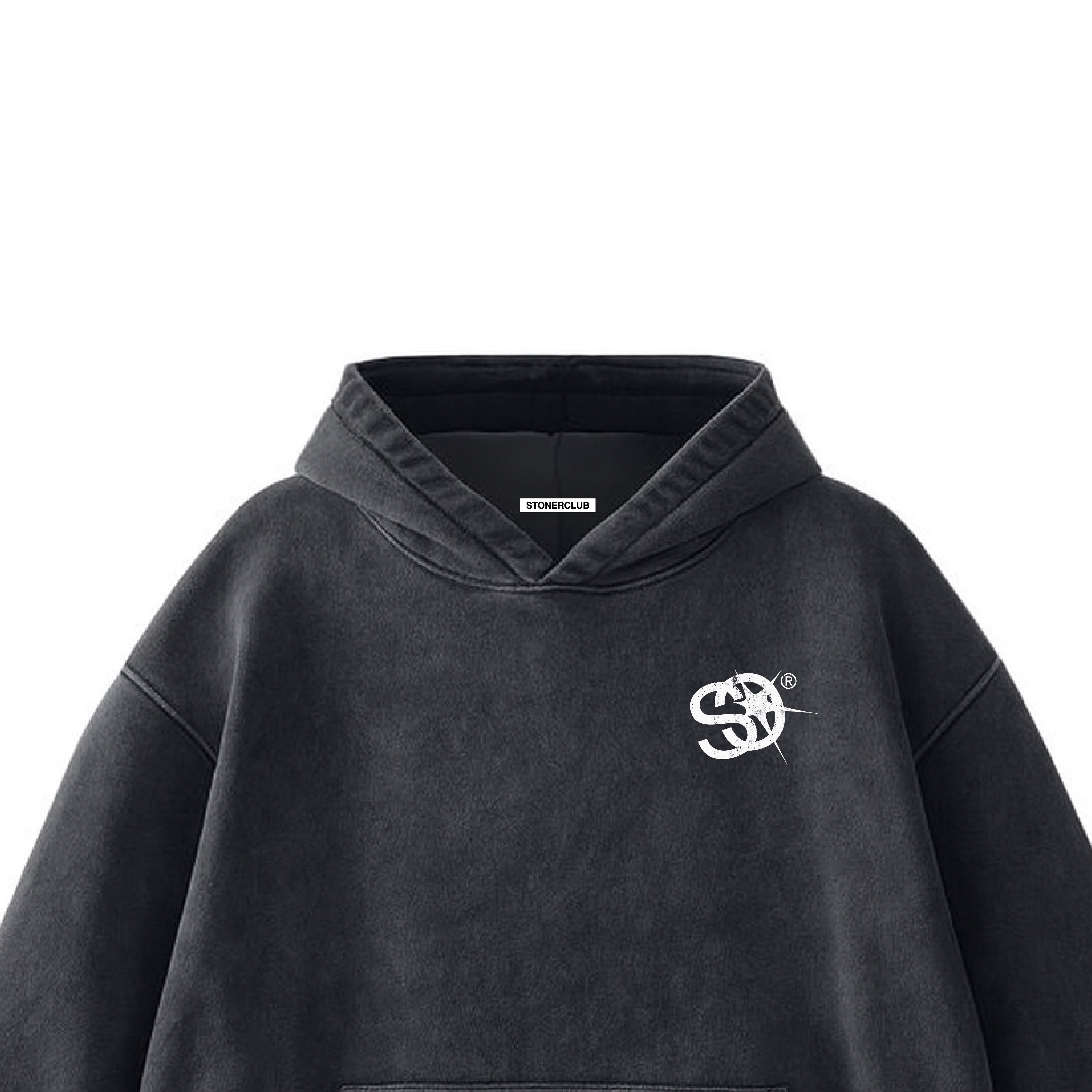 BORN ’97 ACID WASH HOODIE