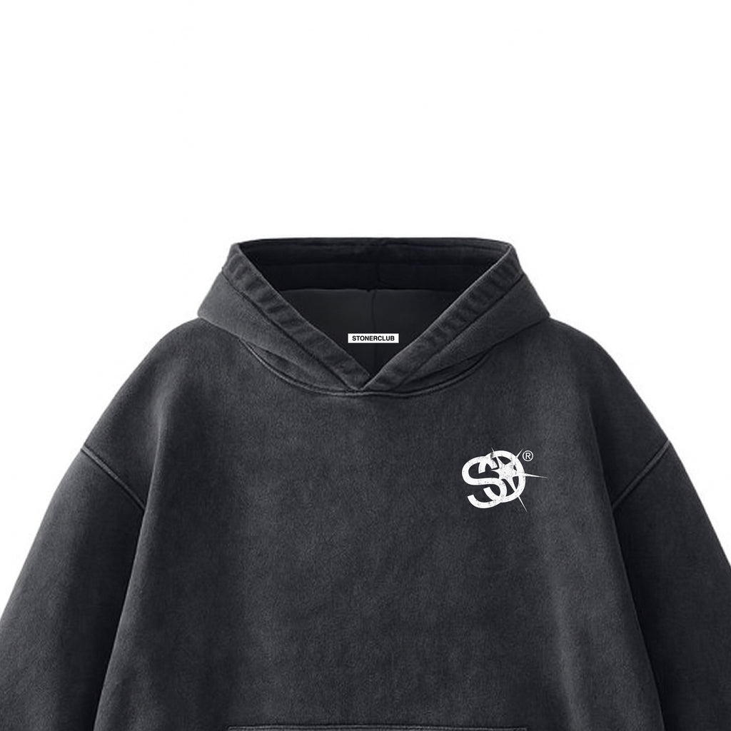 BORN ’97 ACID WASH HOODIE