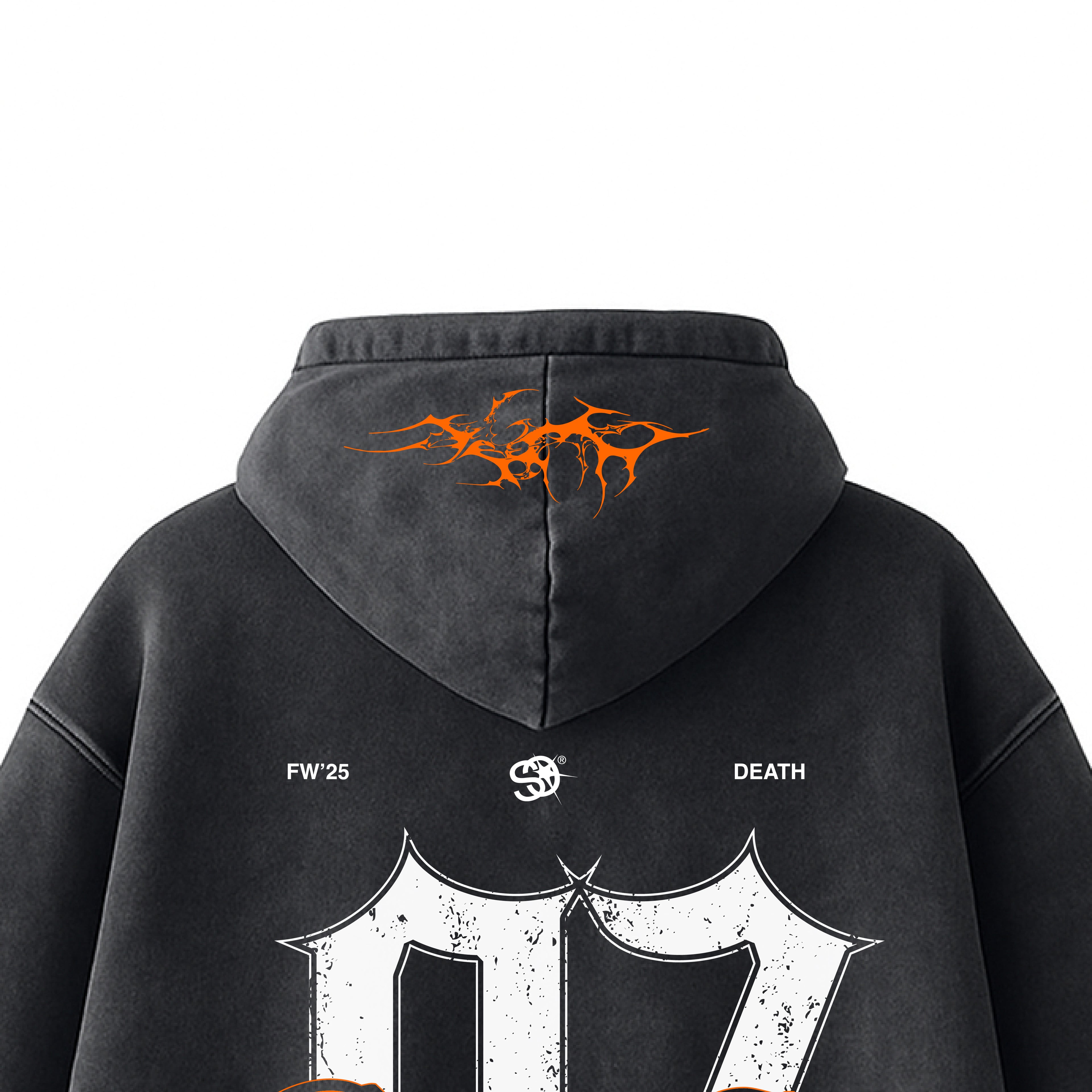 BORN ’97 ACID WASH HOODIE