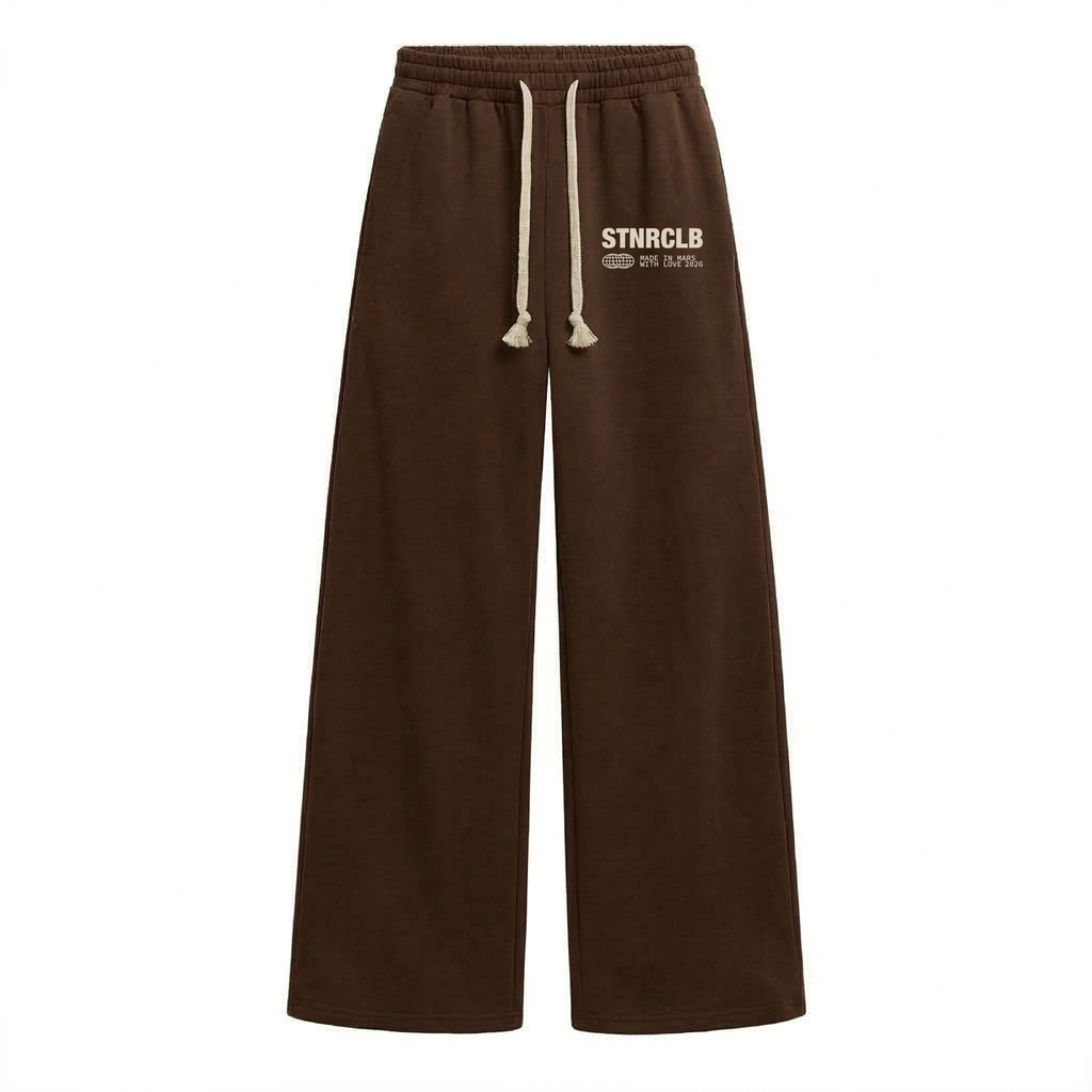 BROWN SWEATPANTS - SNTRCLB