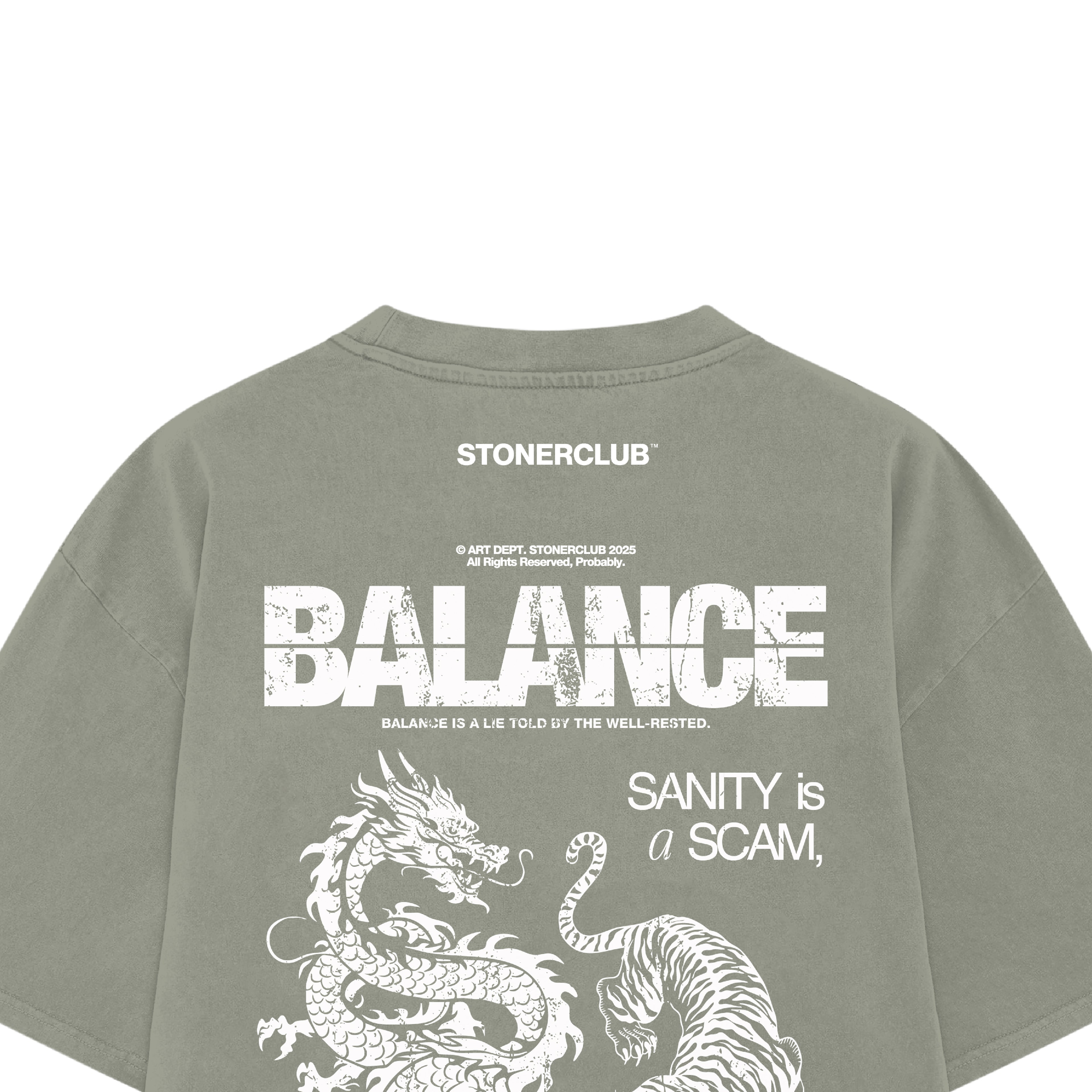 SANITY IS A SIN T-SHIRT