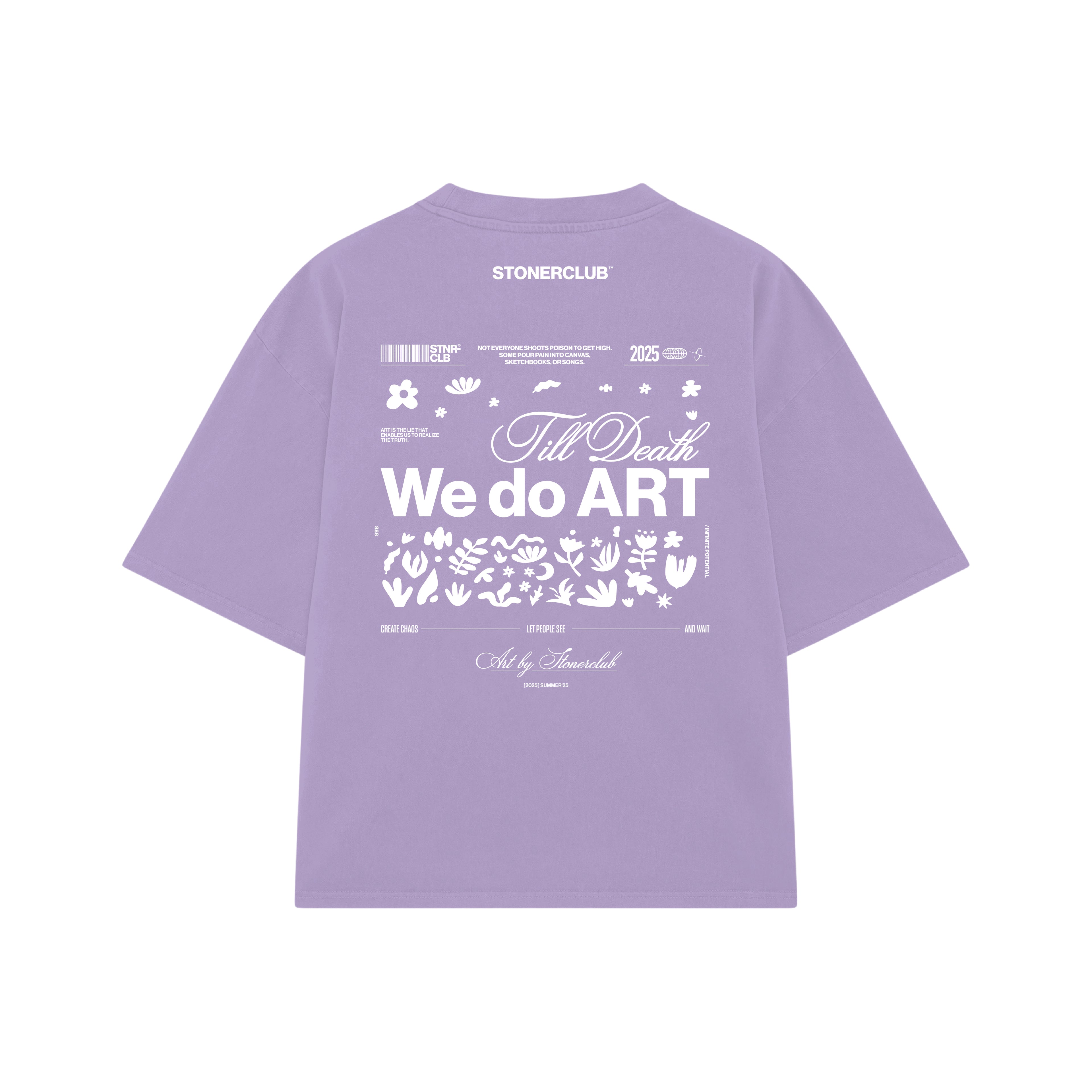 TILL DEATH WE DO ART T-SHIRT