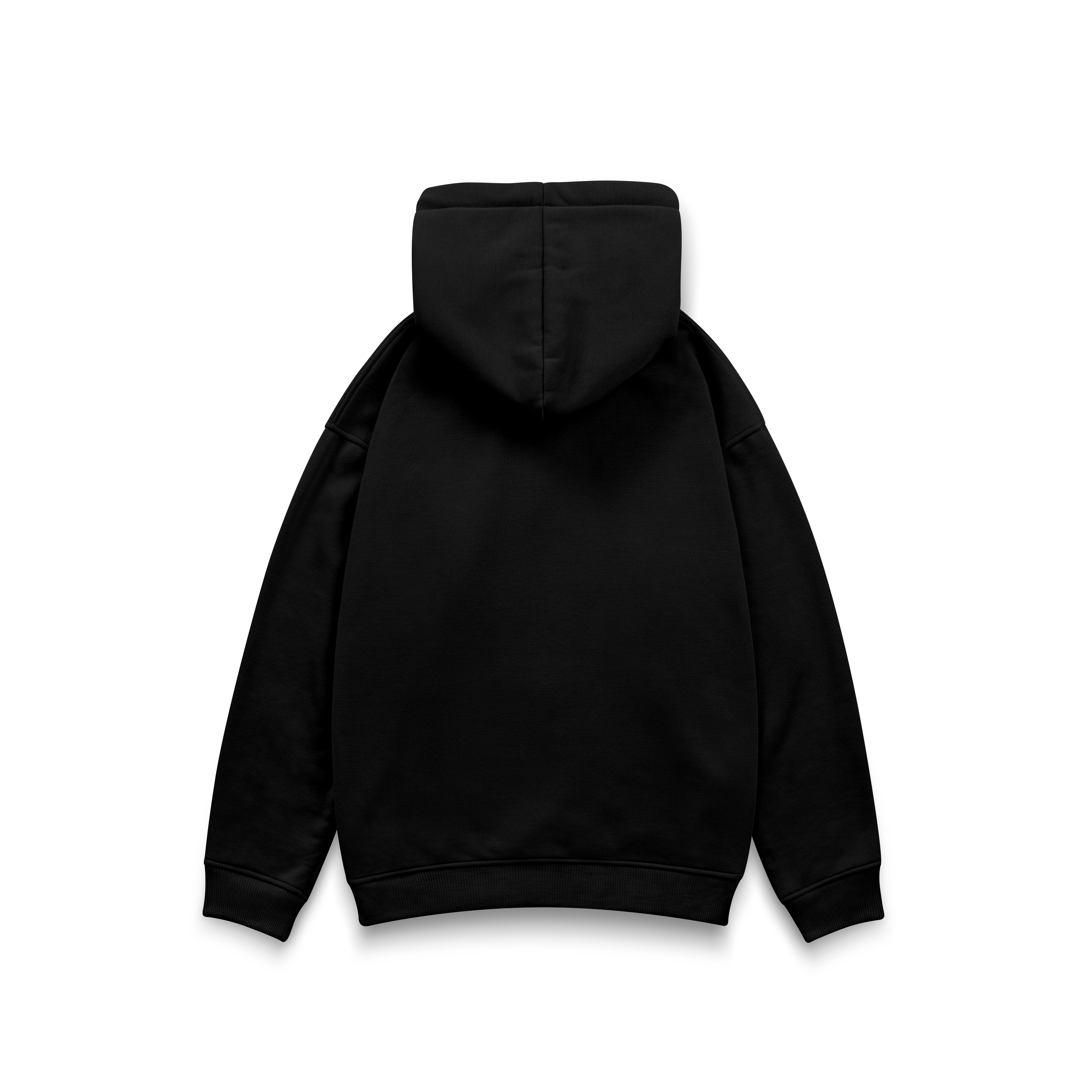 ESSENTIAL BLACK HOODIE