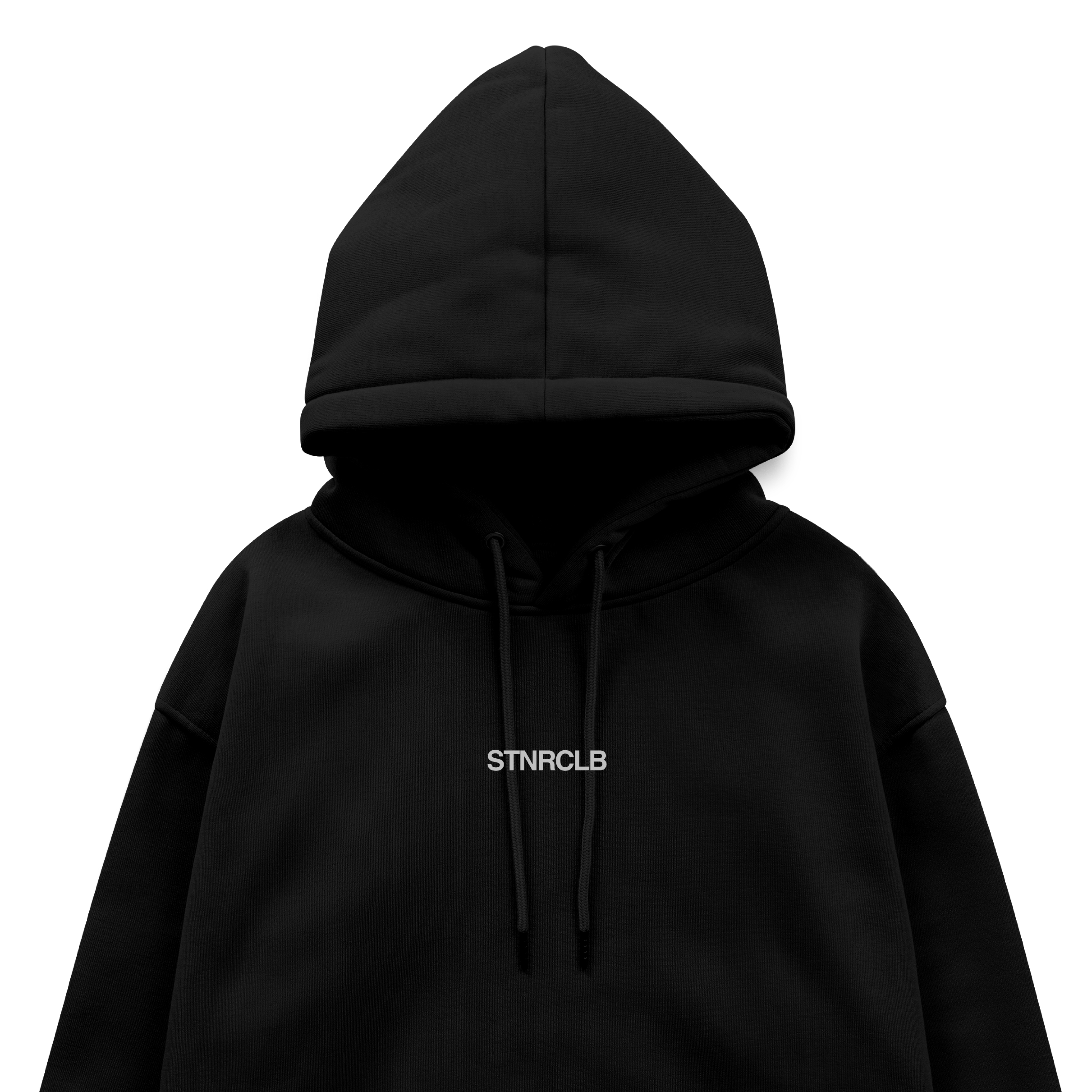 ESSENTIAL BLACK HOODIE