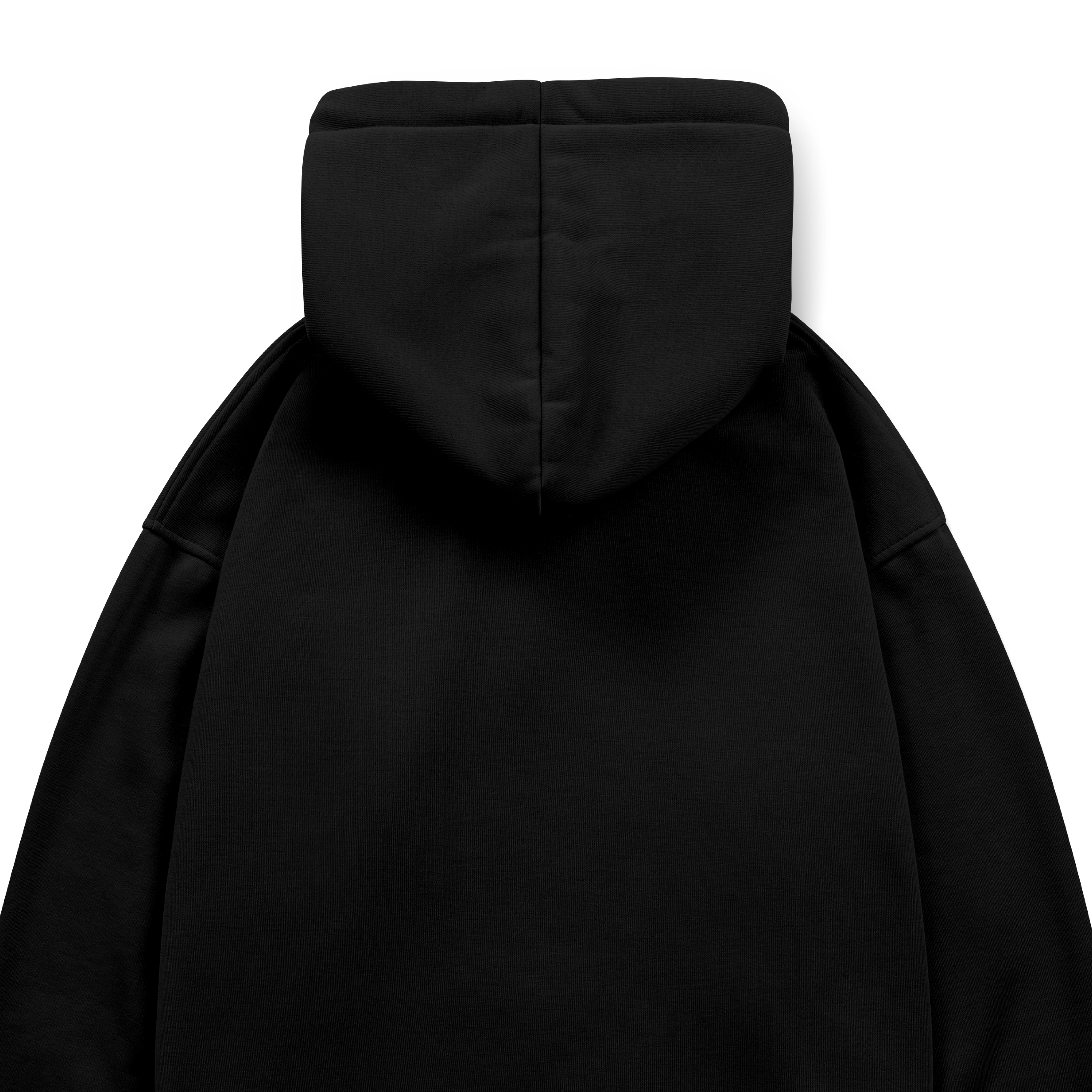 ESSENTIAL BLACK HOODIE