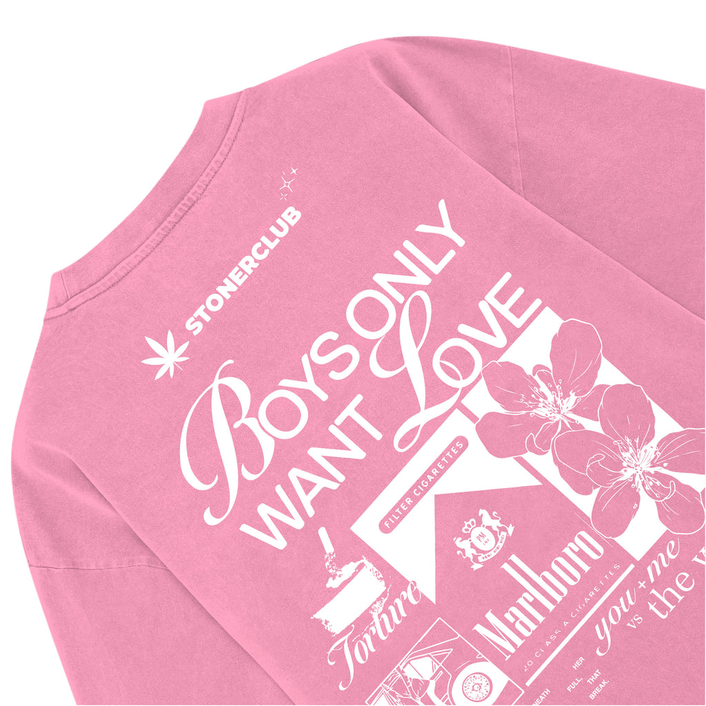 BOYS ONLY WANT LOVE T-SHIRT